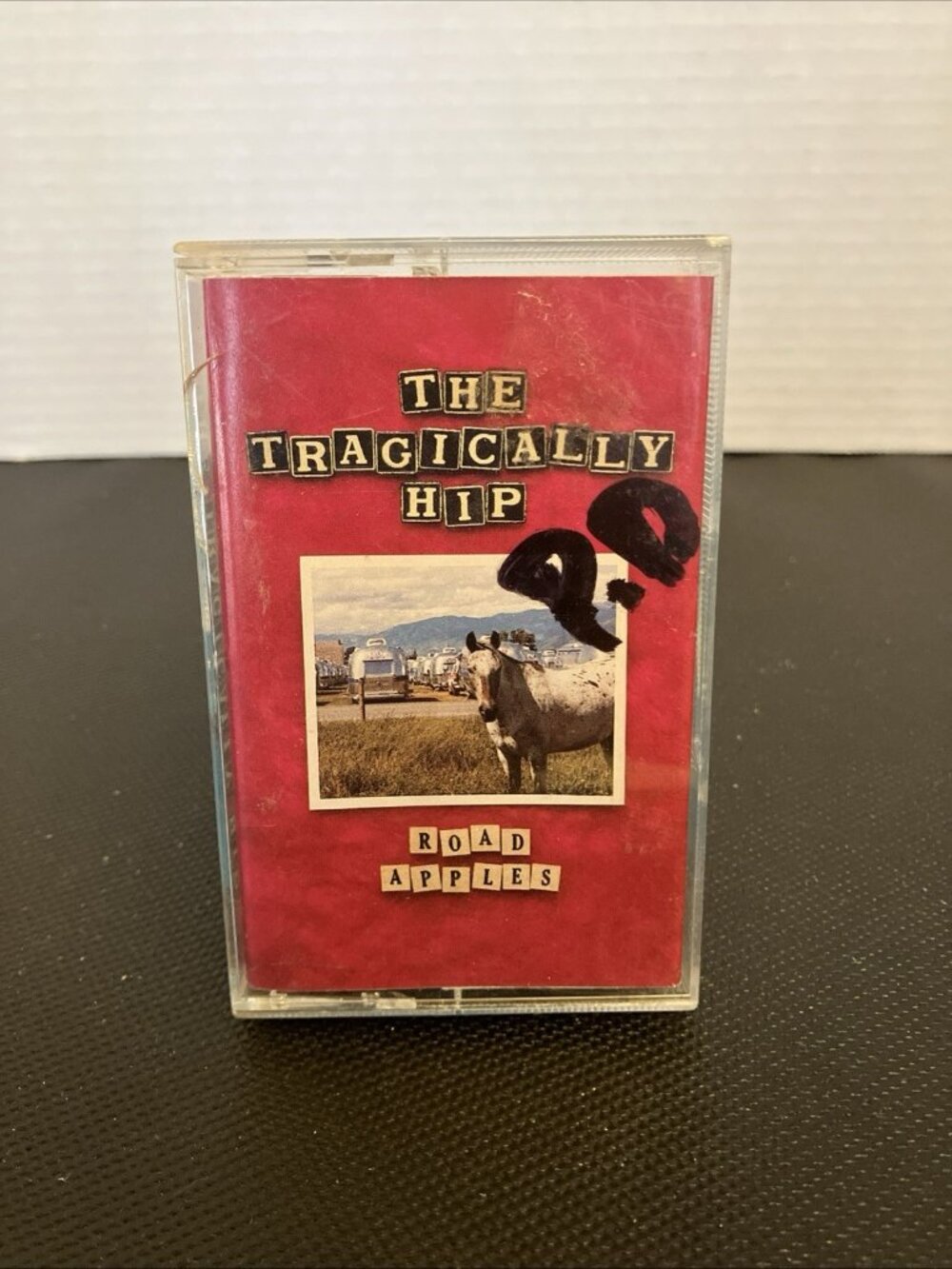 The Tragically Hip Road Apples Cassette Tape Album - Insert Damage